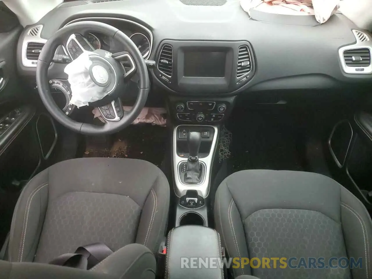 8 Фотография поврежденного автомобиля 3C4NJCABXKT715569 JEEP COMPASS 2019