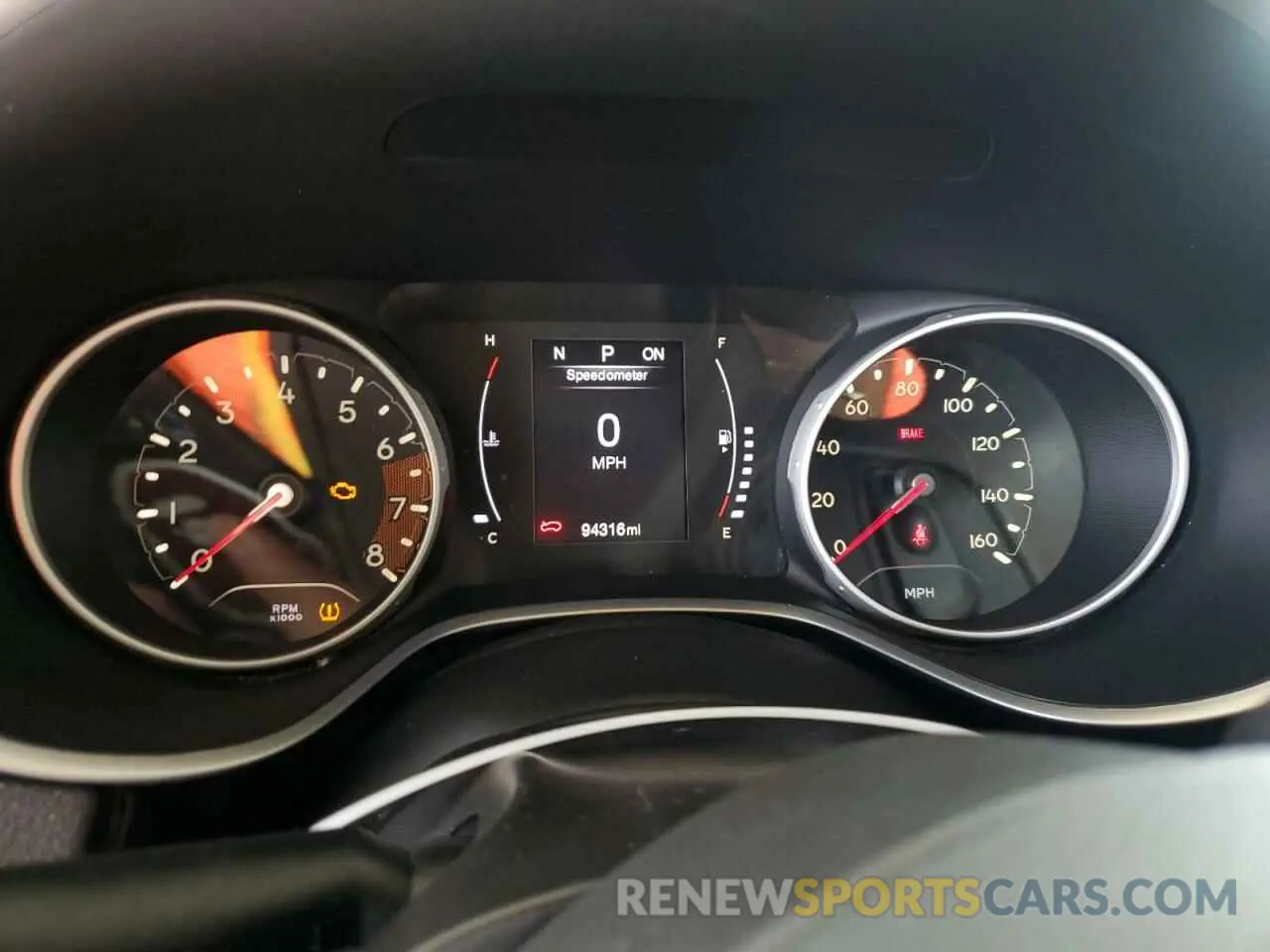 9 Photograph of a damaged car 3C4NJCBB0KT637477 JEEP COMPASS 2019