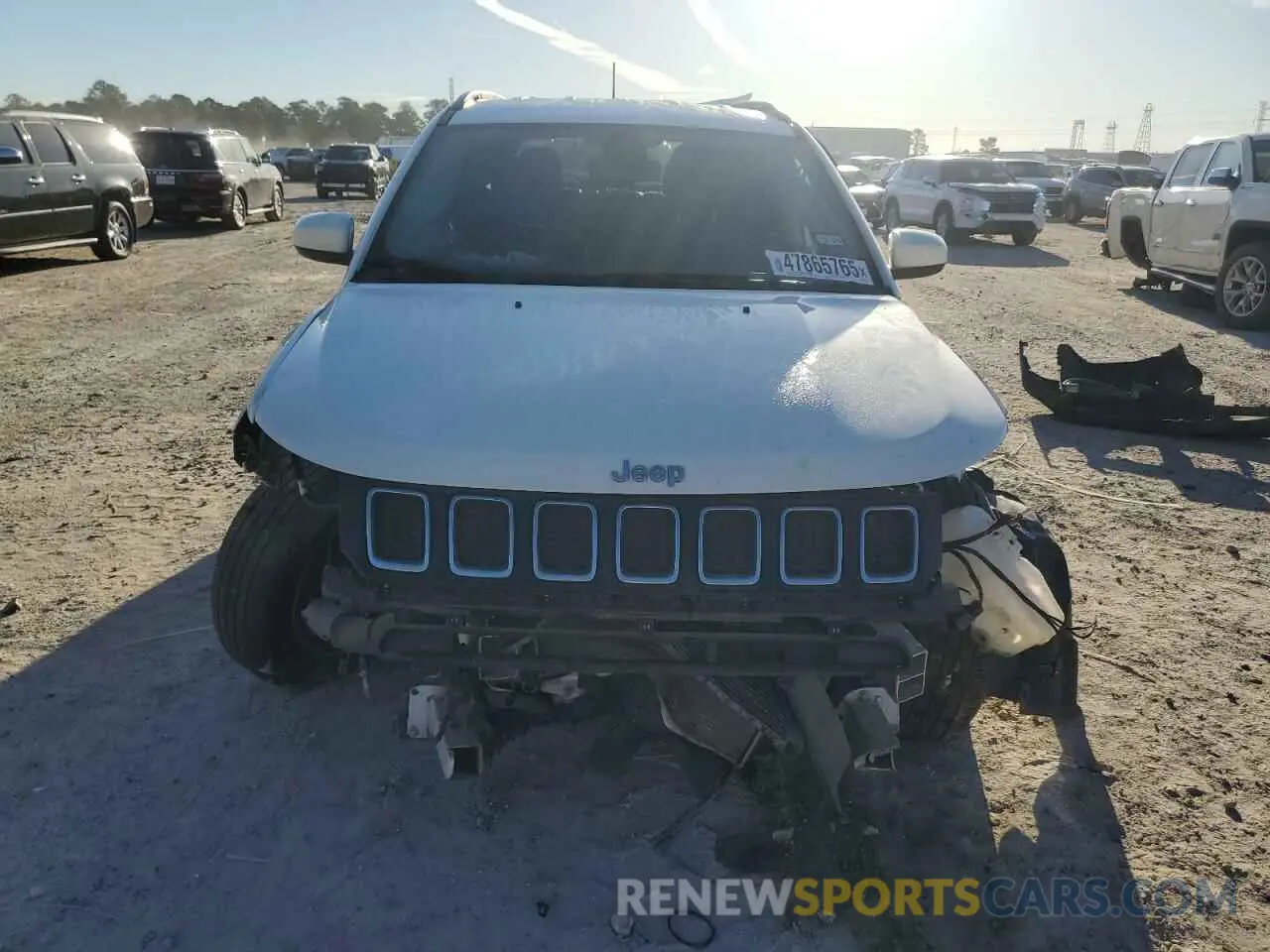 5 Photograph of a damaged car 3C4NJCBB0KT652173 JEEP COMPASS 2019