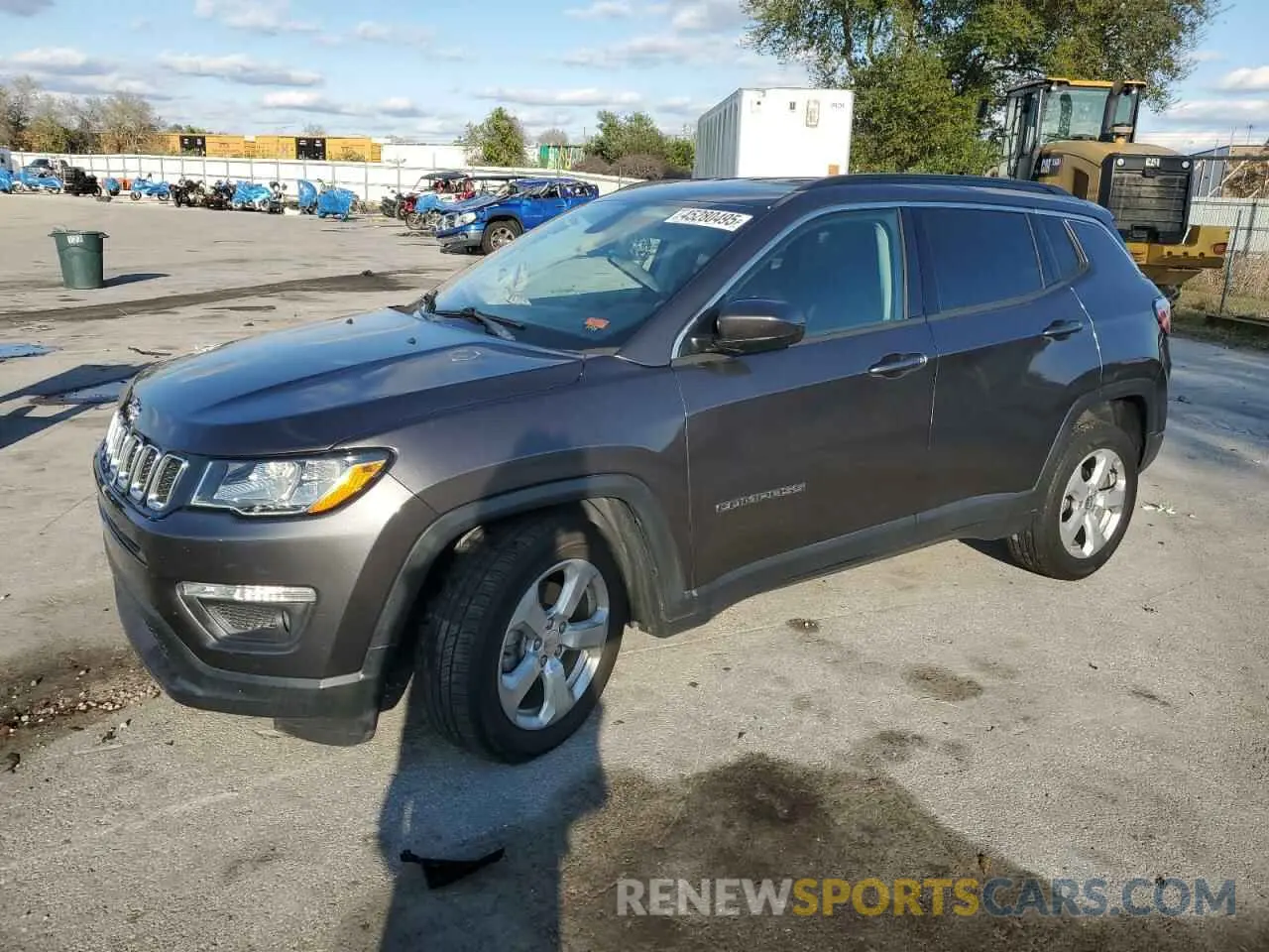 1 Photograph of a damaged car 3C4NJCBB0KT677414 JEEP COMPASS 2019