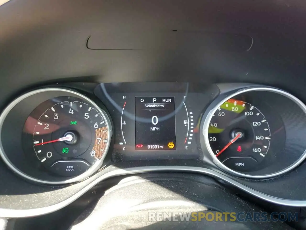 9 Photograph of a damaged car 3C4NJCBB0KT809166 JEEP COMPASS 2019