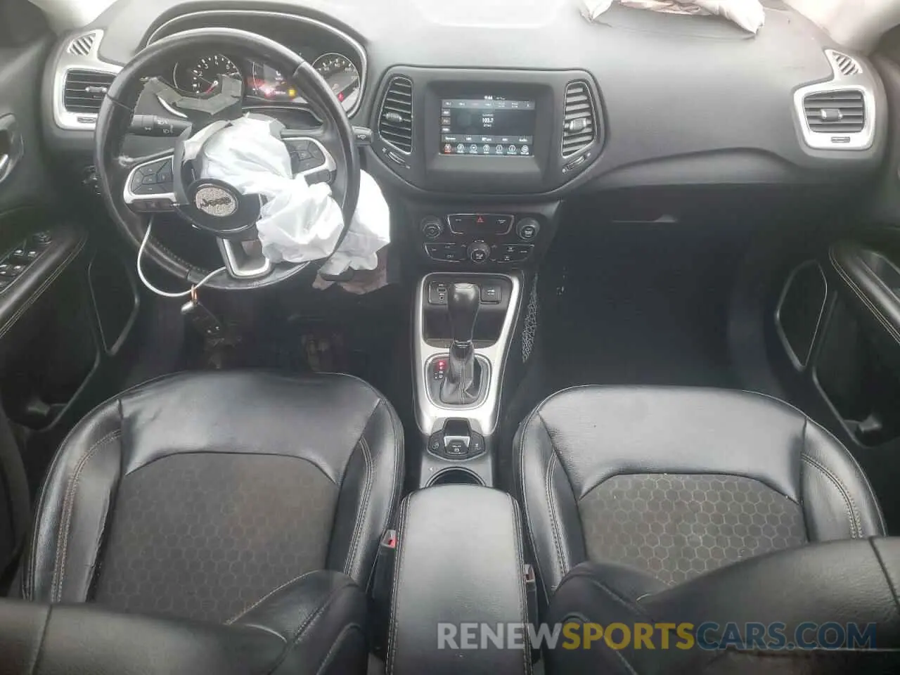 8 Фотография поврежденного автомобиля 3C4NJCBB0KT835170 JEEP COMPASS 2019