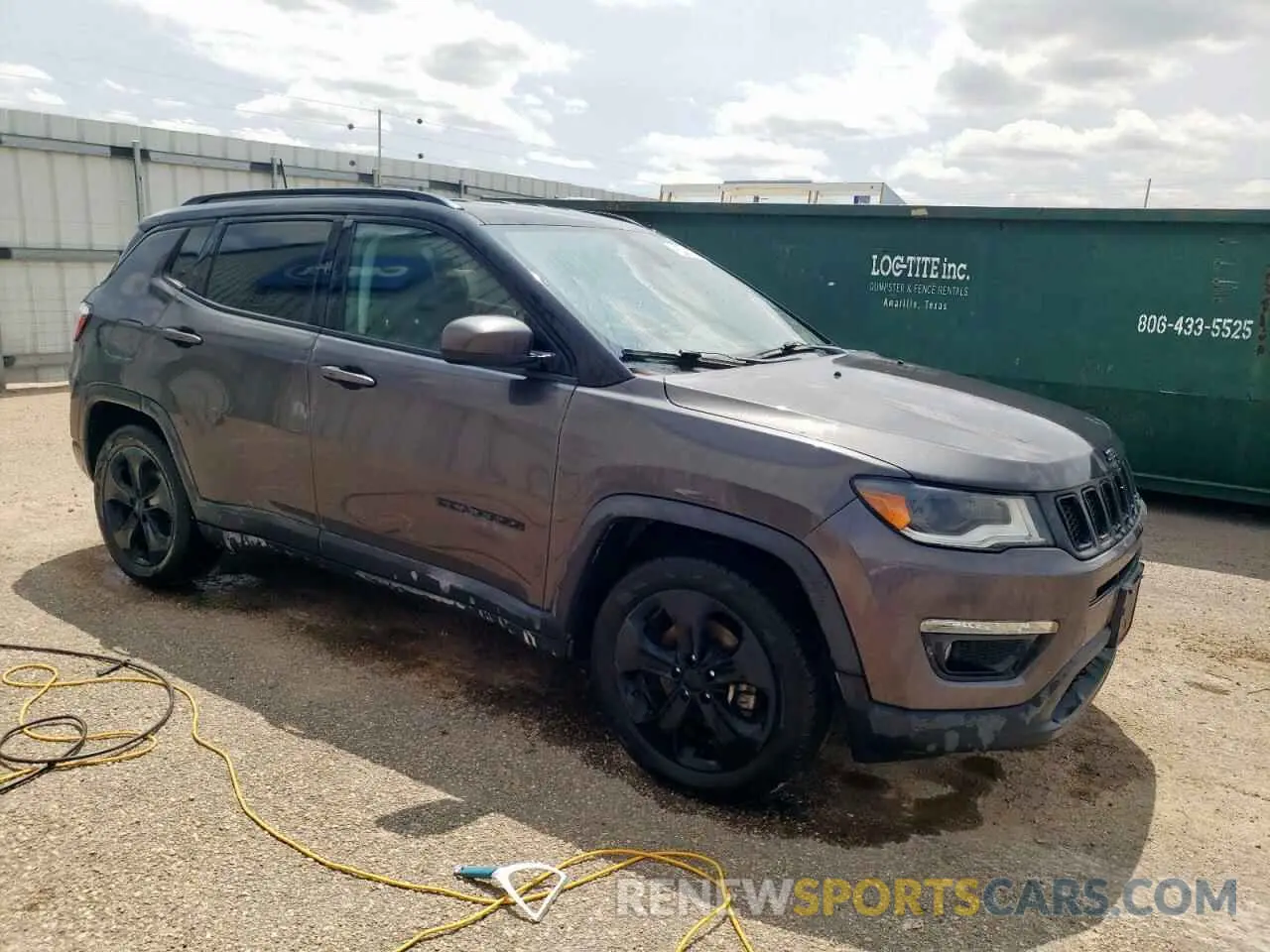 4 Photograph of a damaged car 3C4NJCBB1KT762875 JEEP COMPASS 2019