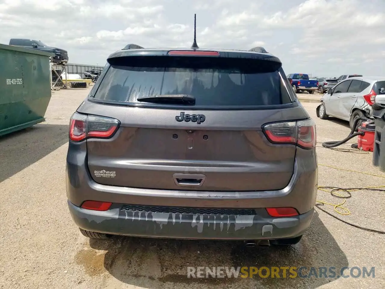 6 Photograph of a damaged car 3C4NJCBB1KT762875 JEEP COMPASS 2019