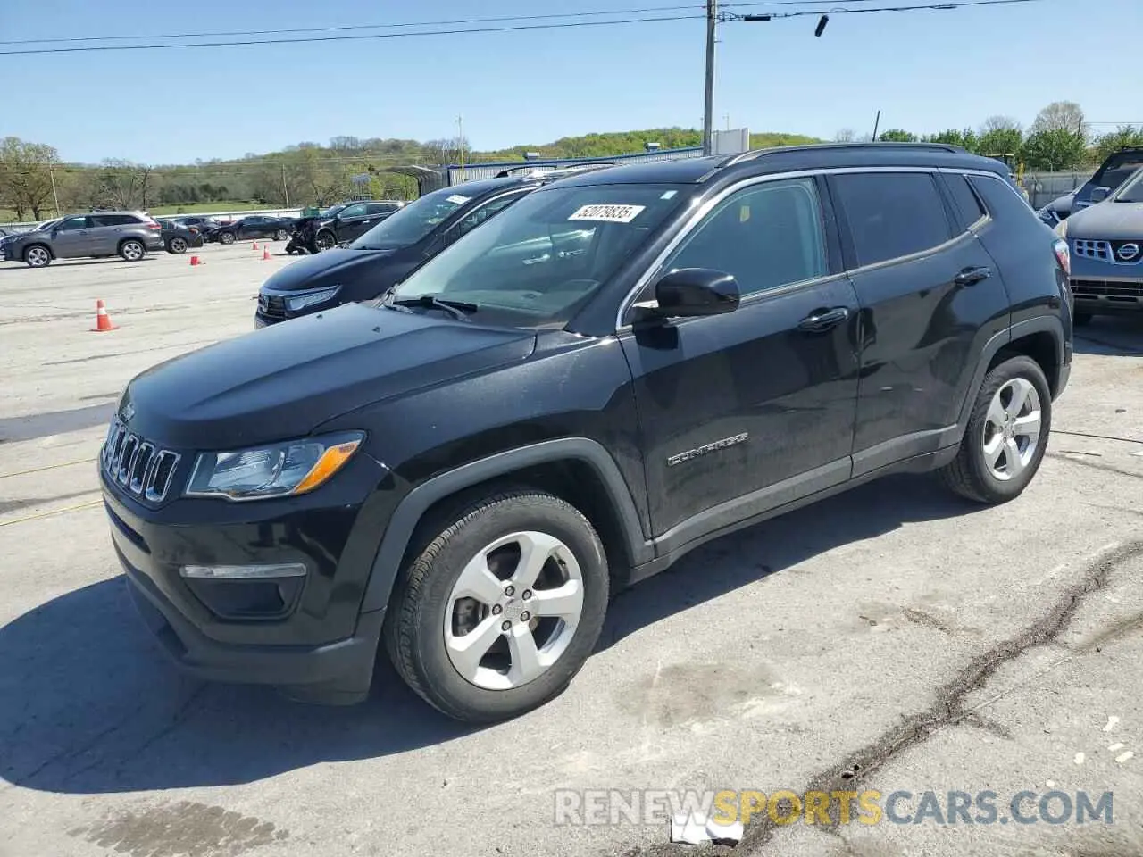 1 Фотография поврежденного автомобиля 3C4NJCBB2KT615352 JEEP COMPASS 2019