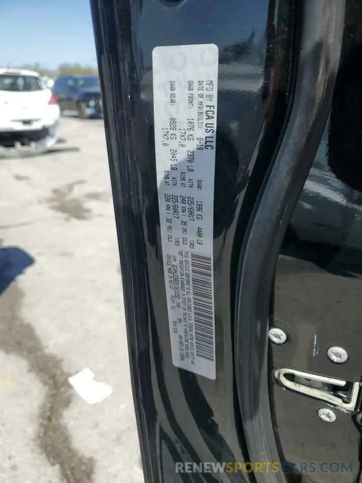 13 Фотография поврежденного автомобиля 3C4NJCBB2KT615352 JEEP COMPASS 2019
