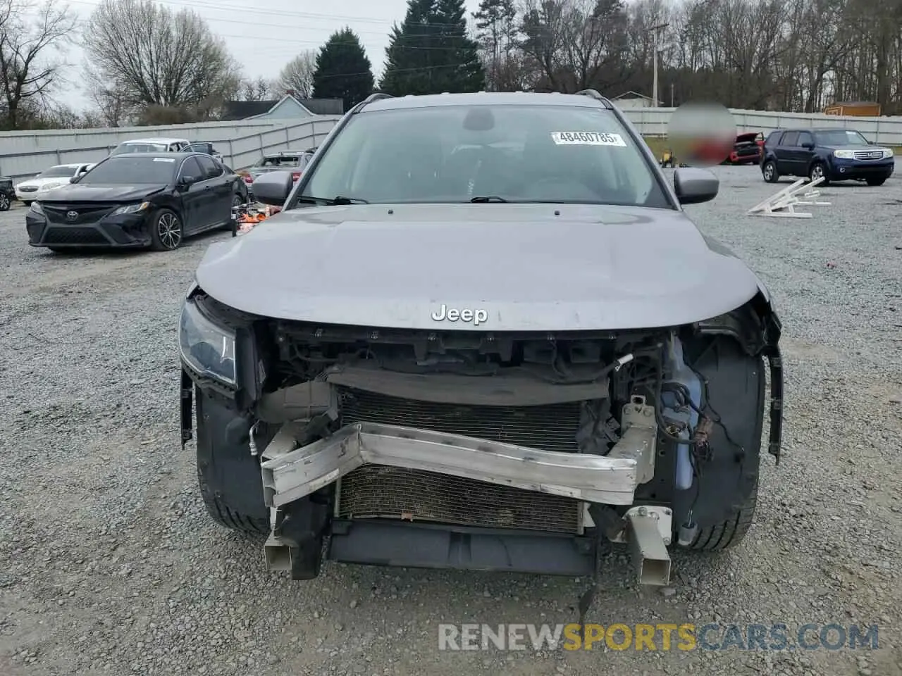 5 Photograph of a damaged car 3C4NJCBB2KT762948 JEEP COMPASS 2019
