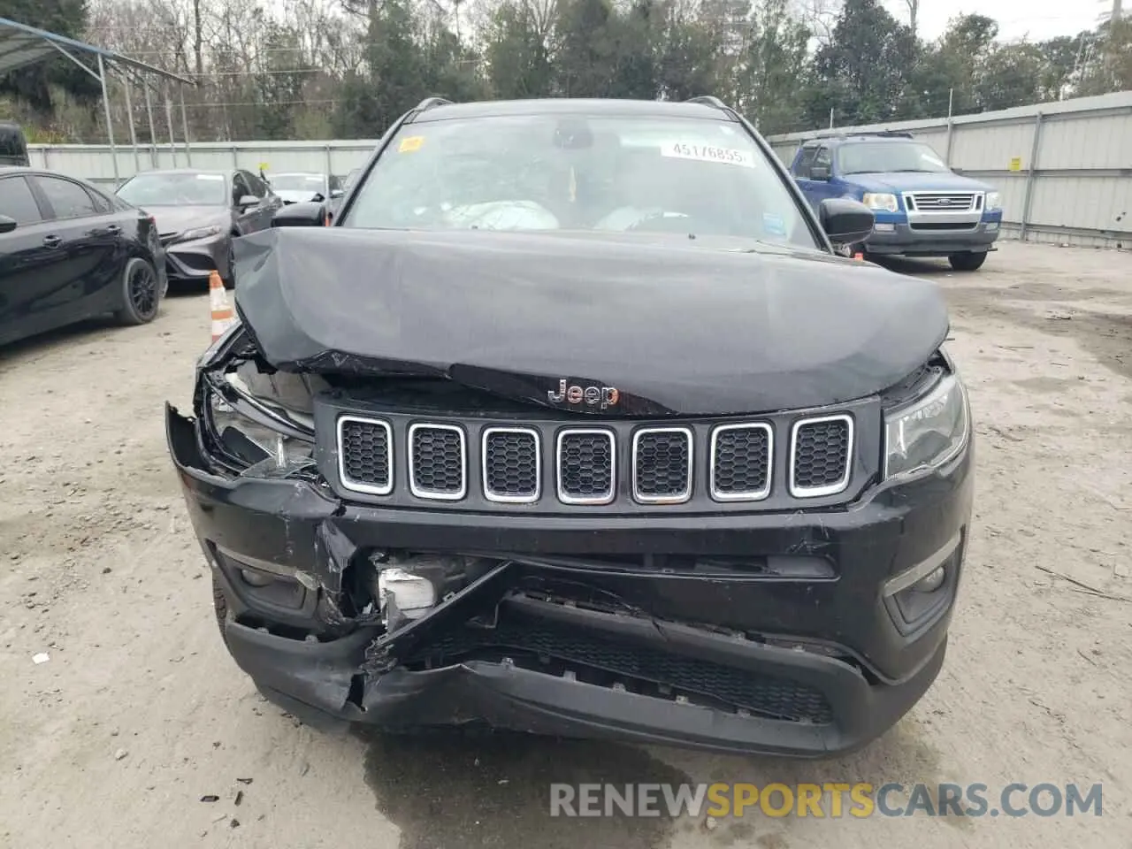 5 Photograph of a damaged car 3C4NJCBB2KT843741 JEEP COMPASS 2019