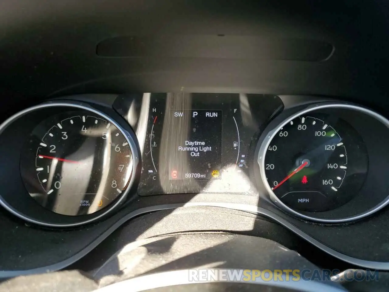 9 Photograph of a damaged car 3C4NJCBB2KT844341 JEEP COMPASS 2019