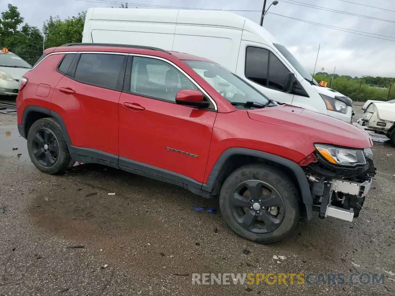 4 Фотография поврежденного автомобиля 3C4NJCBB3KT706789 JEEP COMPASS 2019