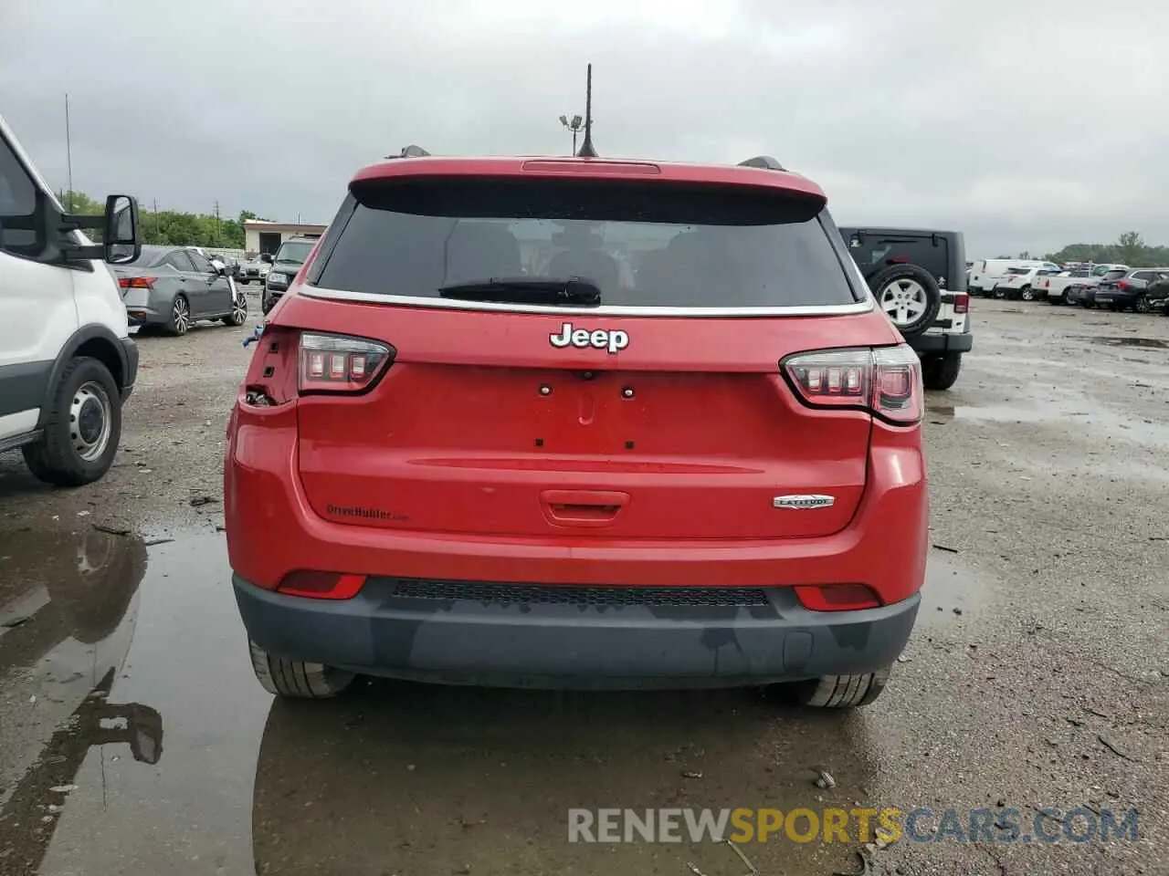 6 Фотография поврежденного автомобиля 3C4NJCBB3KT706789 JEEP COMPASS 2019