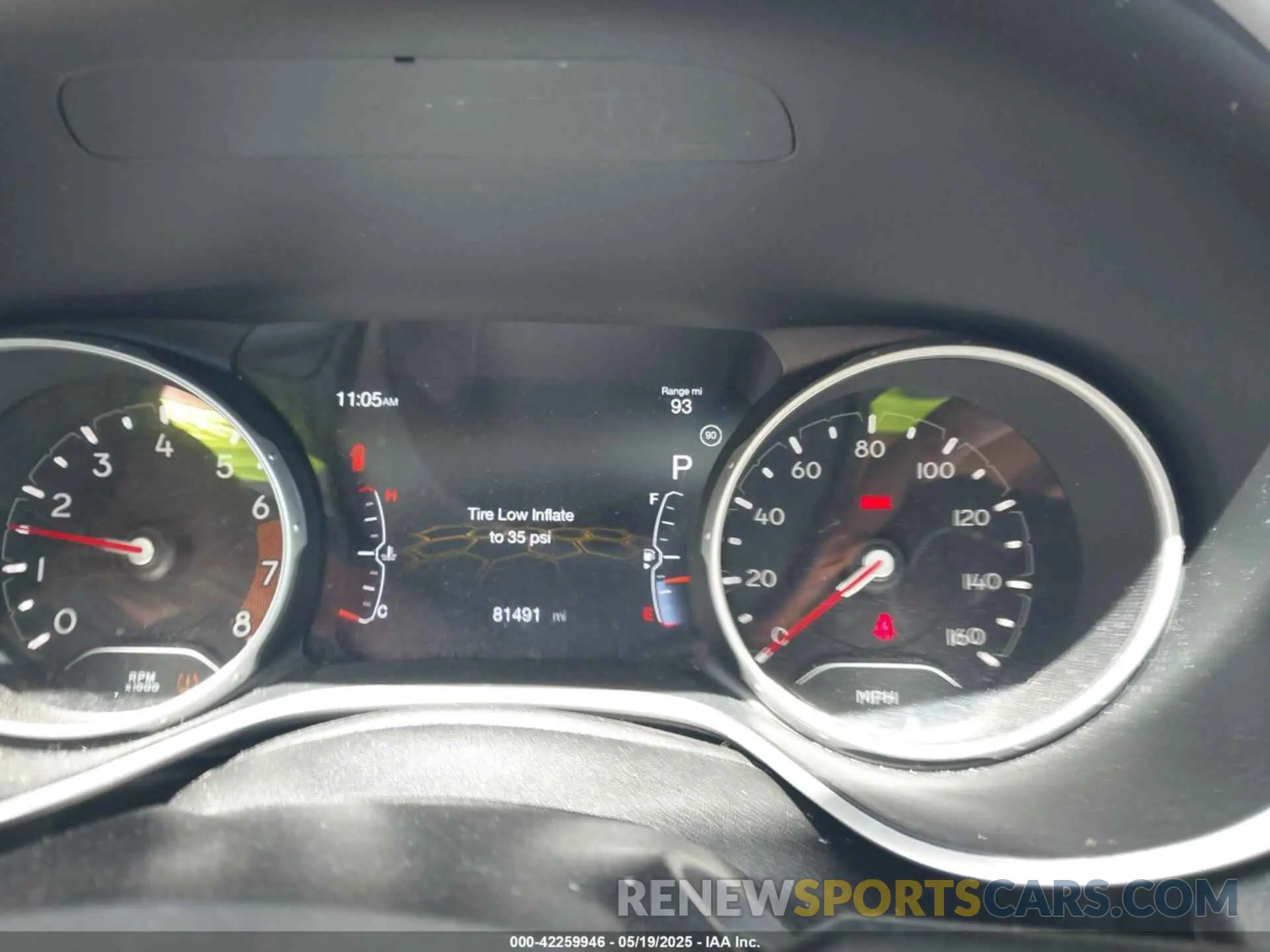 7 Photograph of a damaged car 3C4NJCBB3KT832263 JEEP COMPASS 2019
