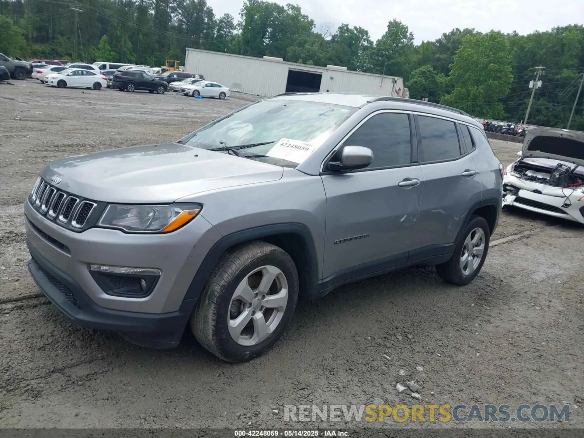 2 Фотография поврежденного автомобиля 3C4NJCBB3KT851086 JEEP COMPASS 2019