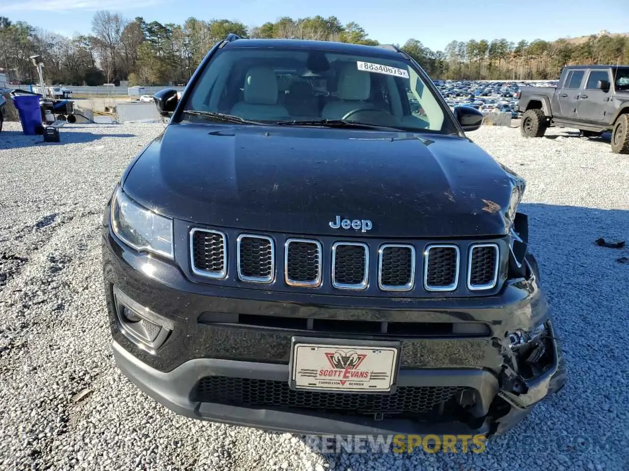 5 Фотография поврежденного автомобиля 3C4NJCBB4KT726100 JEEP COMPASS 2019