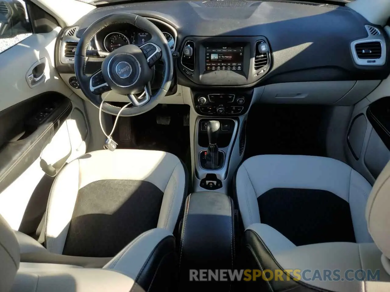 8 Фотография поврежденного автомобиля 3C4NJCBB4KT726100 JEEP COMPASS 2019