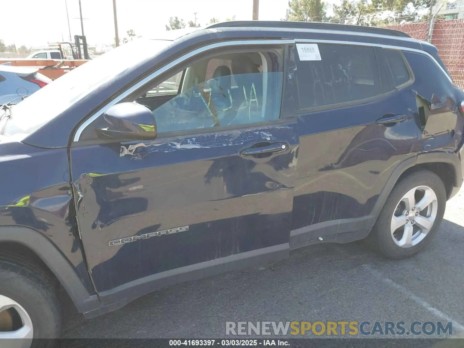 6 Photograph of a damaged car 3C4NJCBB4KT844258 JEEP COMPASS 2019