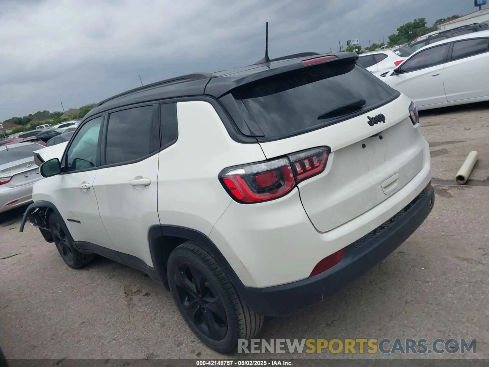 3 Фотография поврежденного автомобиля 3C4NJCBB5KT615720 JEEP COMPASS 2019