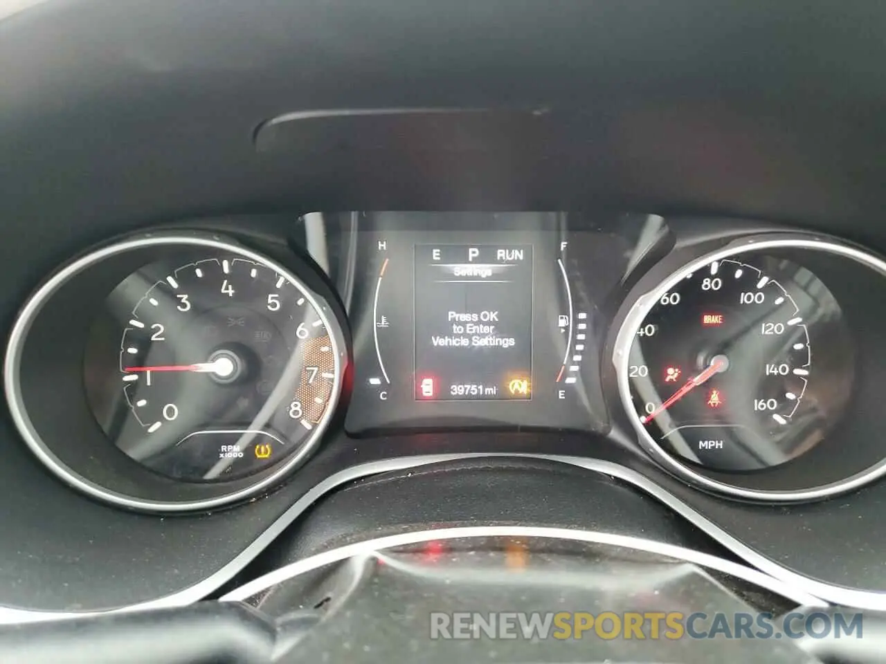 9 Фотография поврежденного автомобиля 3C4NJCBB5KT649267 JEEP COMPASS 2019