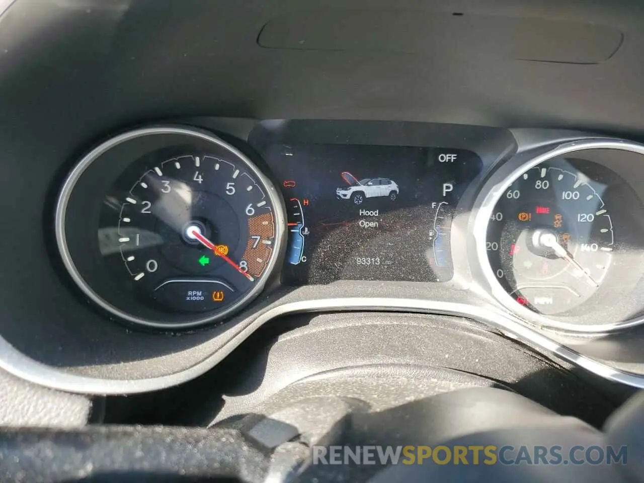 9 Photograph of a damaged car 3C4NJCBB5KT692720 JEEP COMPASS 2019