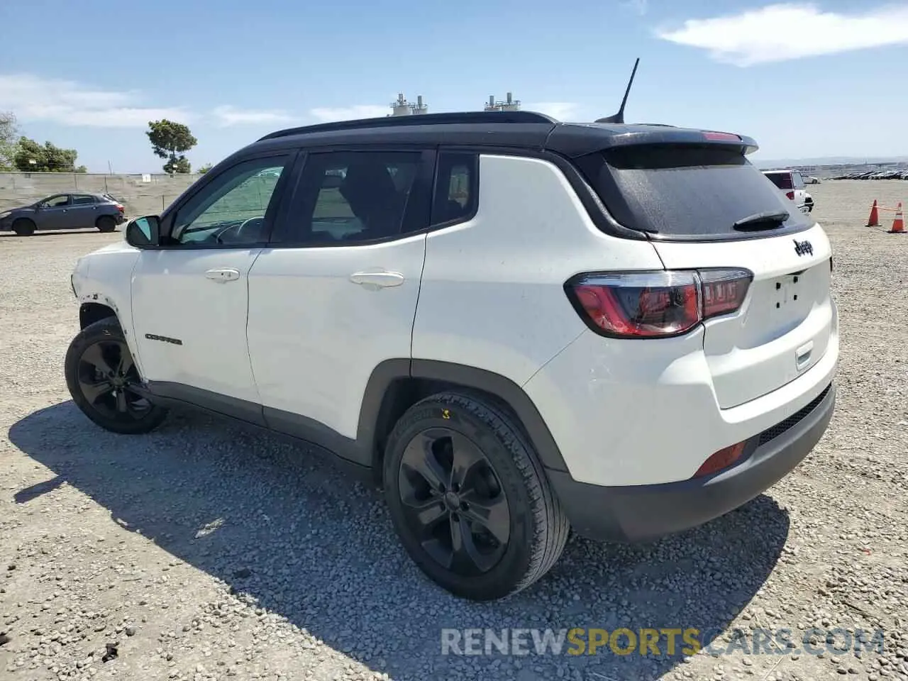 2 Photograph of a damaged car 3C4NJCBB5KT743181 JEEP COMPASS 2019