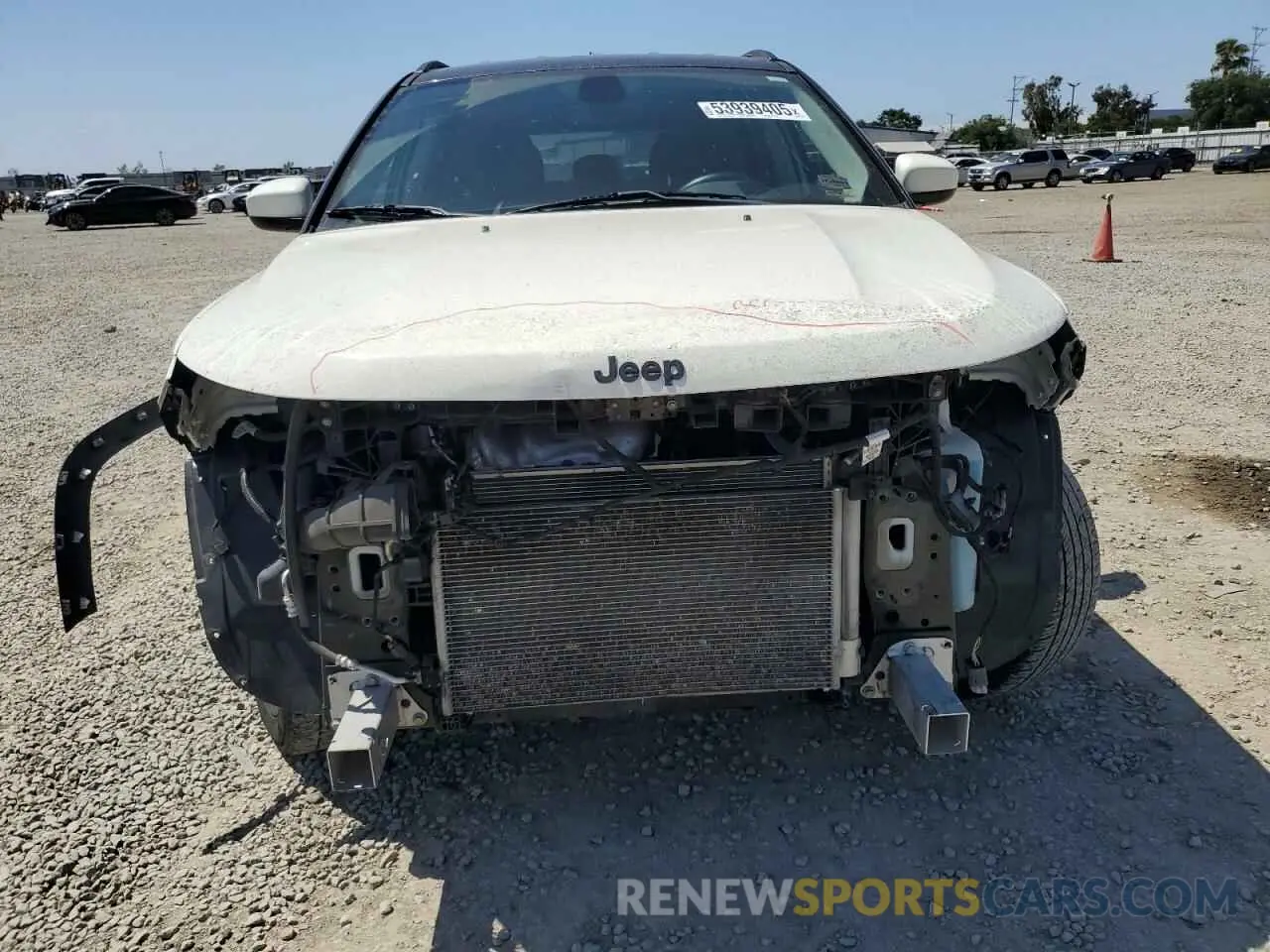 5 Photograph of a damaged car 3C4NJCBB5KT743181 JEEP COMPASS 2019