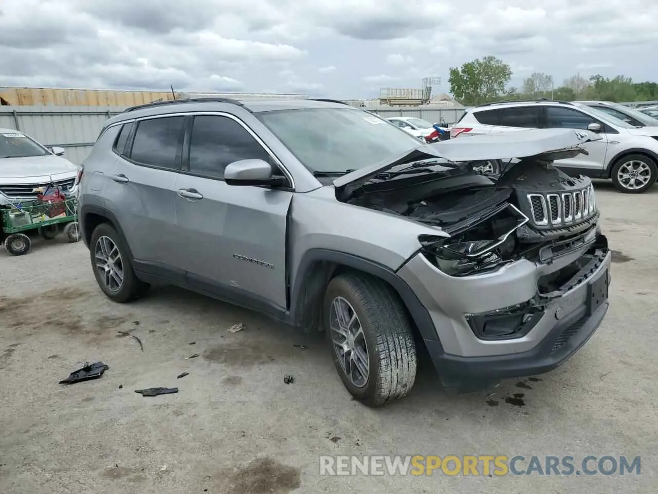 4 Фотография поврежденного автомобиля 3C4NJCBB5KT833253 JEEP COMPASS 2019