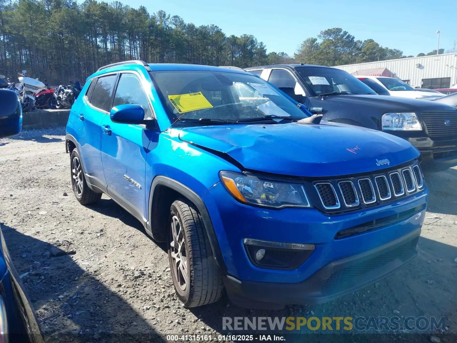 13 Photograph of a damaged car 3C4NJCBB6KT802481 JEEP COMPASS 2019