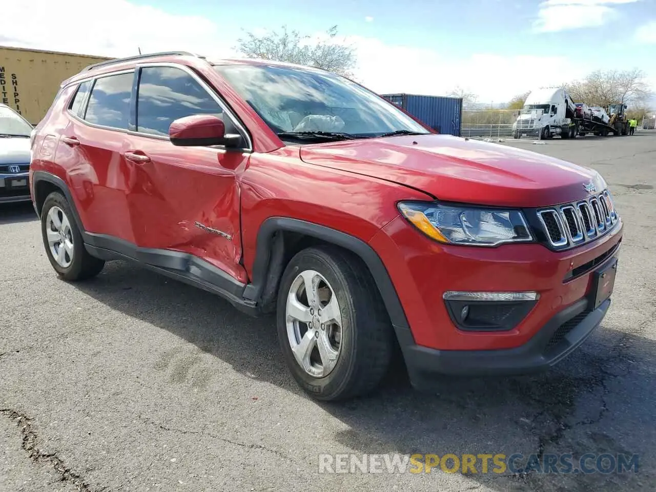 4 Фотография поврежденного автомобиля 3C4NJCBB6KT833200 JEEP COMPASS 2019