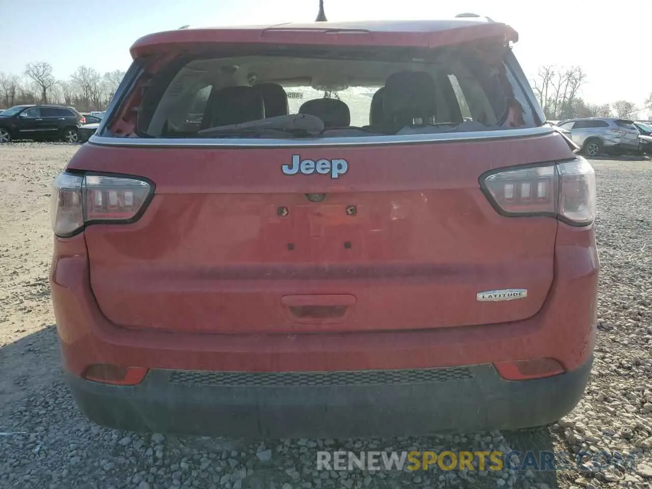 6 Photograph of a damaged car 3C4NJCBB7KT658195 JEEP COMPASS 2019
