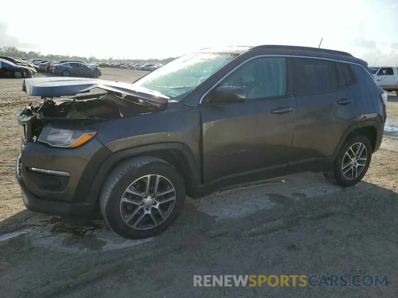 1 Фотография поврежденного автомобиля 3C4NJCBB7KT663851 JEEP COMPASS 2019