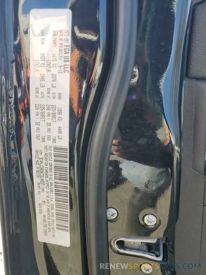 13 Photograph of a damaged car 3C4NJCBB9KT614537 JEEP COMPASS 2019