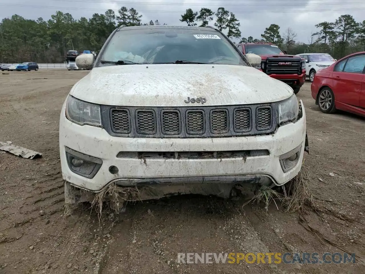 5 Photograph of a damaged car 3C4NJCBB9KT664922 JEEP COMPASS 2019