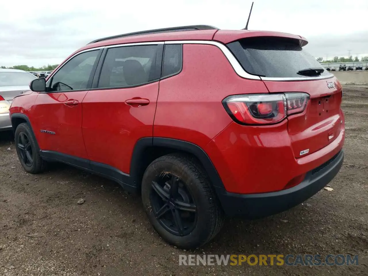 2 Photograph of a damaged car 3C4NJCBBXKT615468 JEEP COMPASS 2019