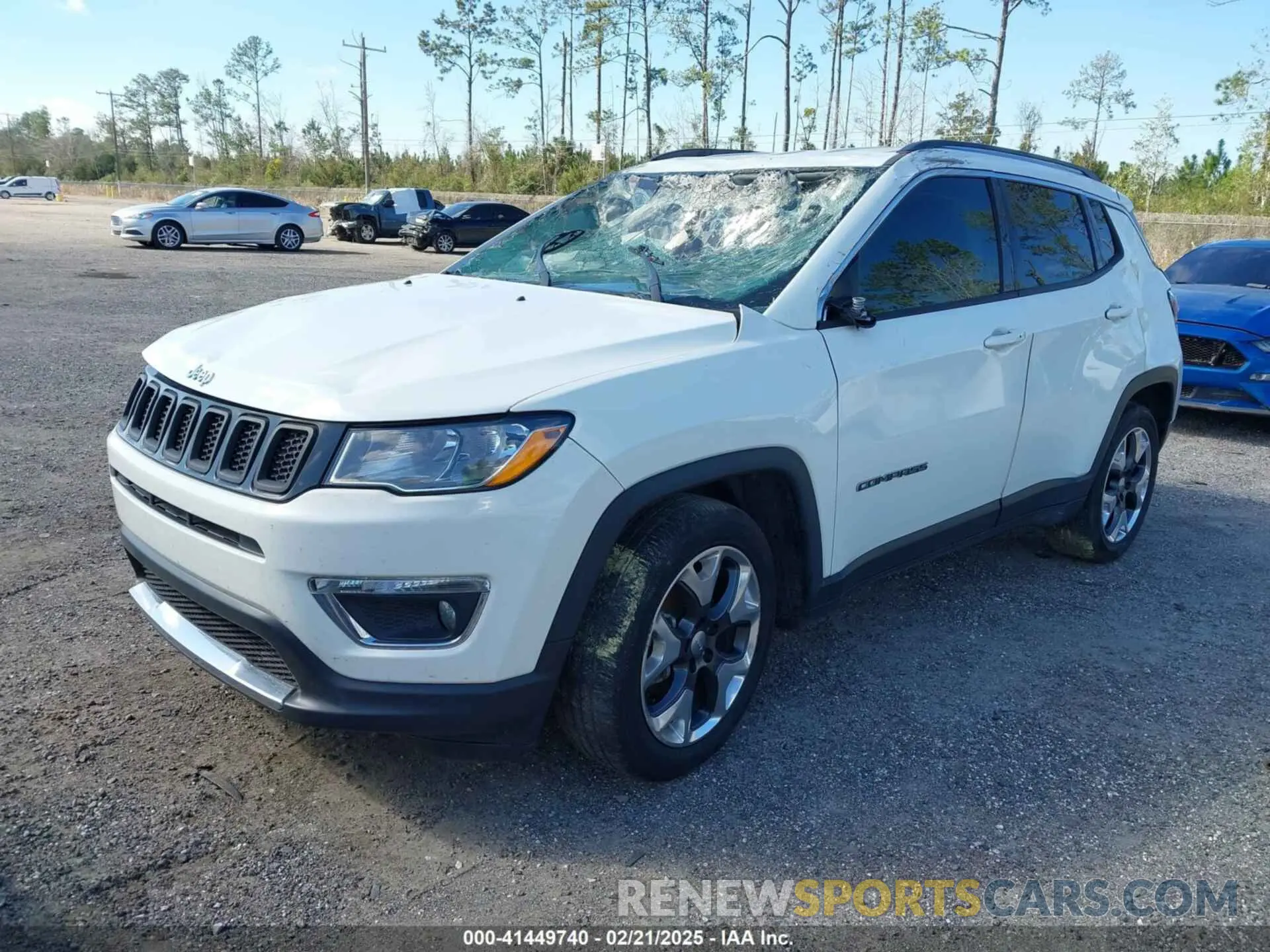 2 Фотография поврежденного автомобиля 3C4NJCCB1KT675802 JEEP COMPASS 2019