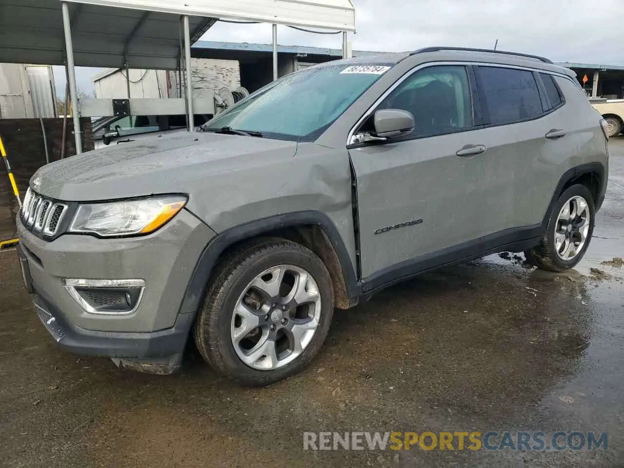 1 Фотография поврежденного автомобиля 3C4NJCCB1KT814763 JEEP COMPASS 2019
