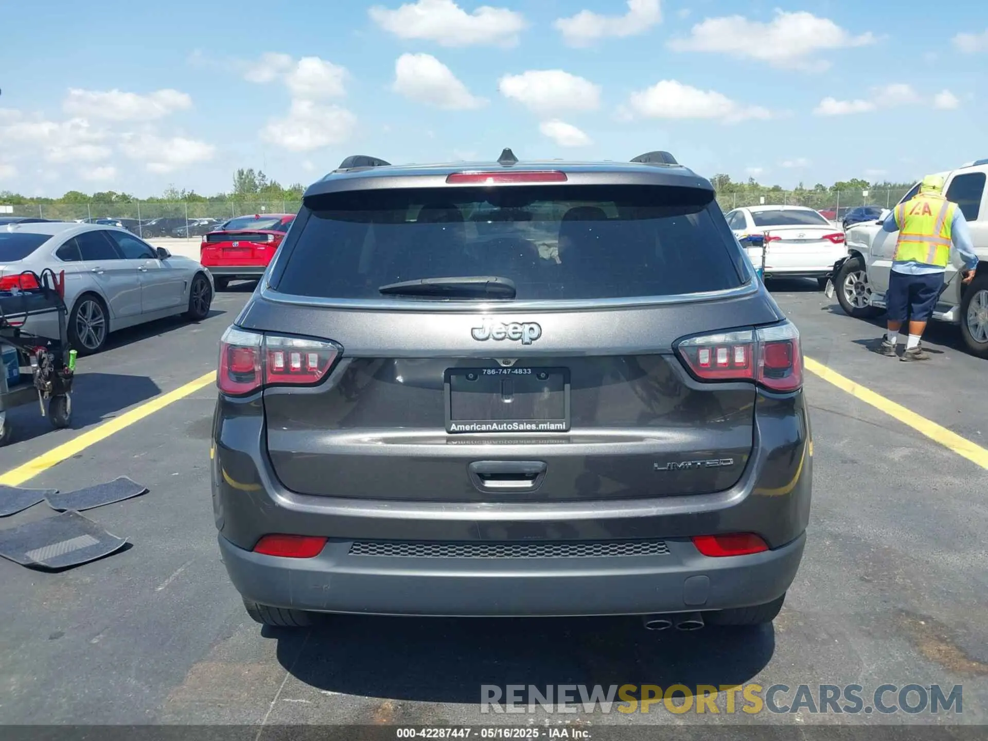16 Фотография поврежденного автомобиля 3C4NJCCB2KT660077 JEEP COMPASS 2019