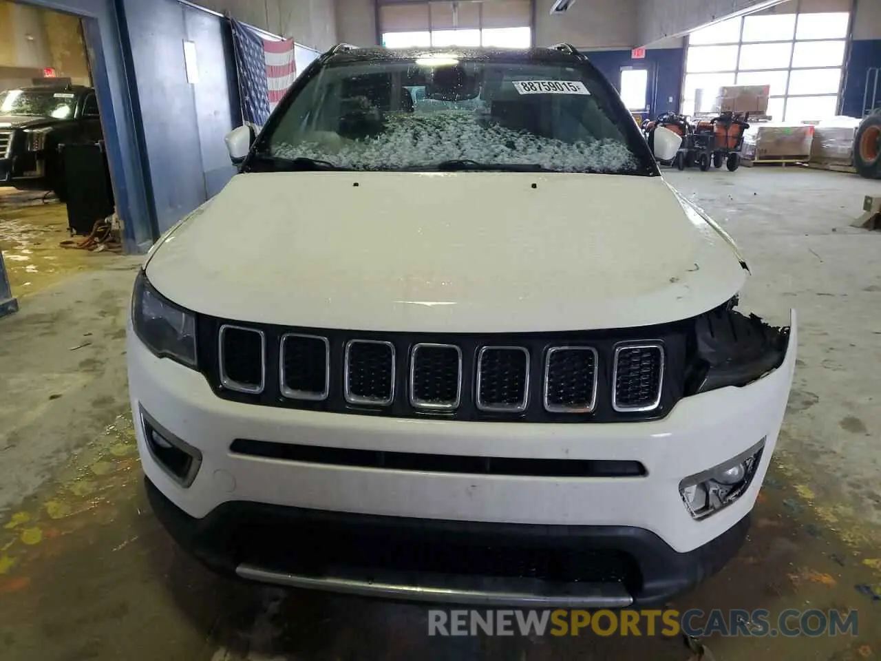 5 Photograph of a damaged car 3C4NJCCB2KT725851 JEEP COMPASS 2019