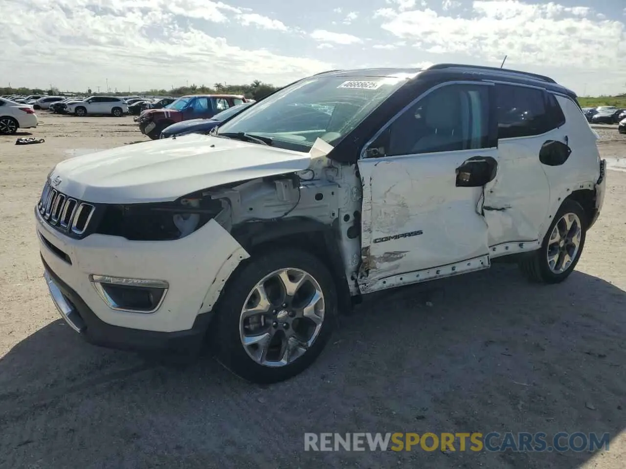 1 Фотография поврежденного автомобиля 3C4NJCCB3KT782818 JEEP COMPASS 2019