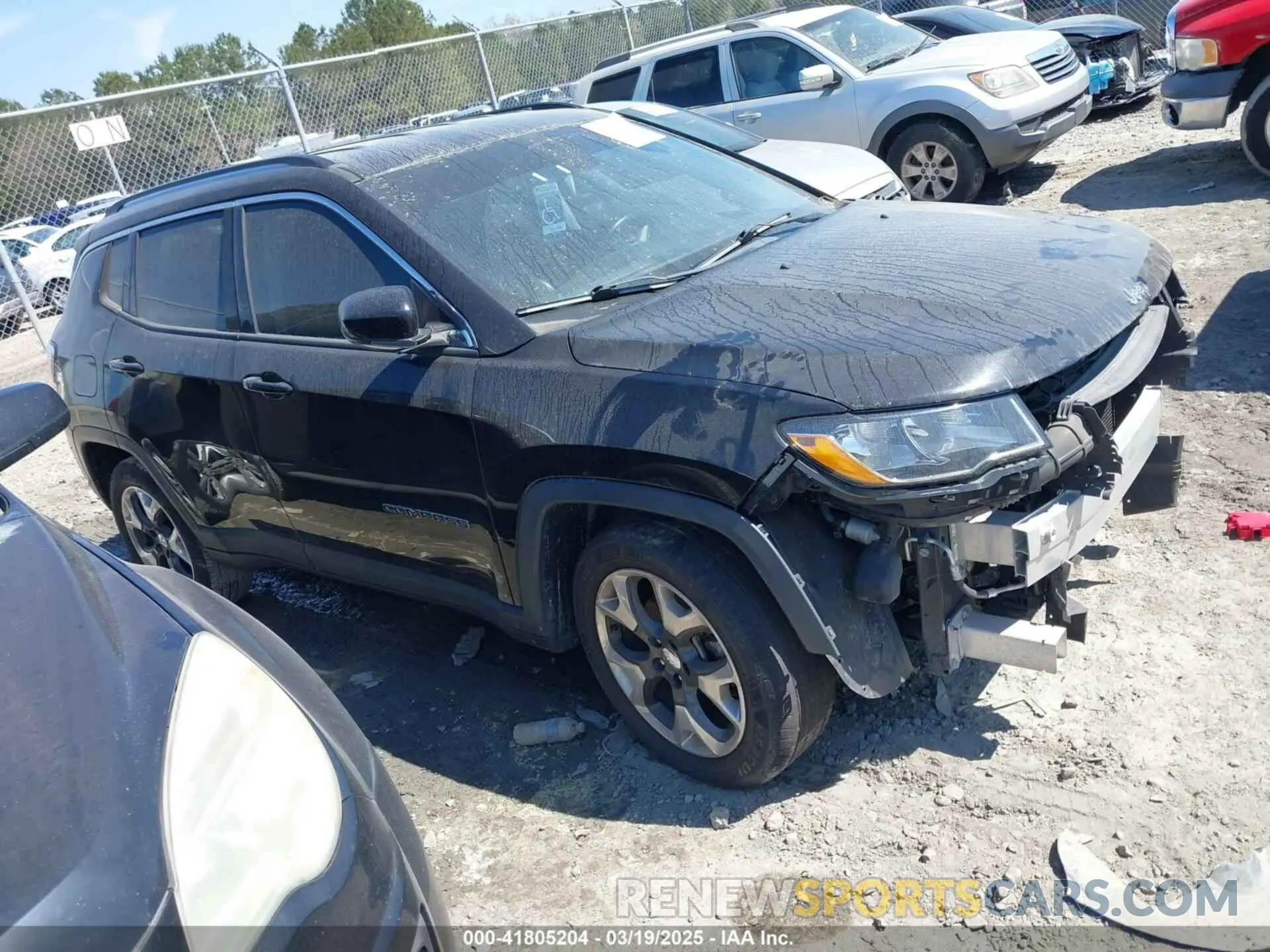 1 Фотография поврежденного автомобиля 3C4NJCCB5KT667265 JEEP COMPASS 2019