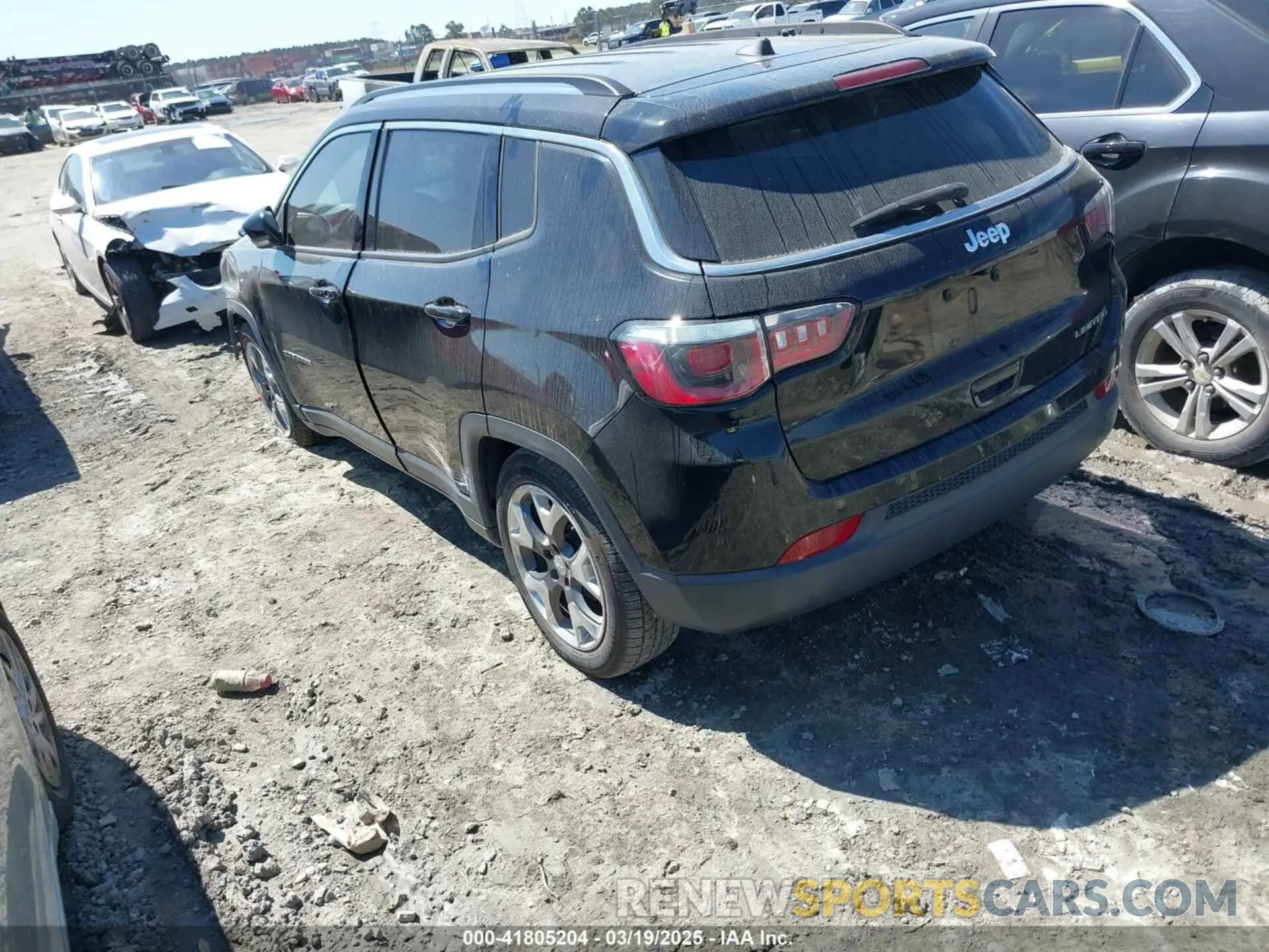 3 Фотография поврежденного автомобиля 3C4NJCCB5KT667265 JEEP COMPASS 2019