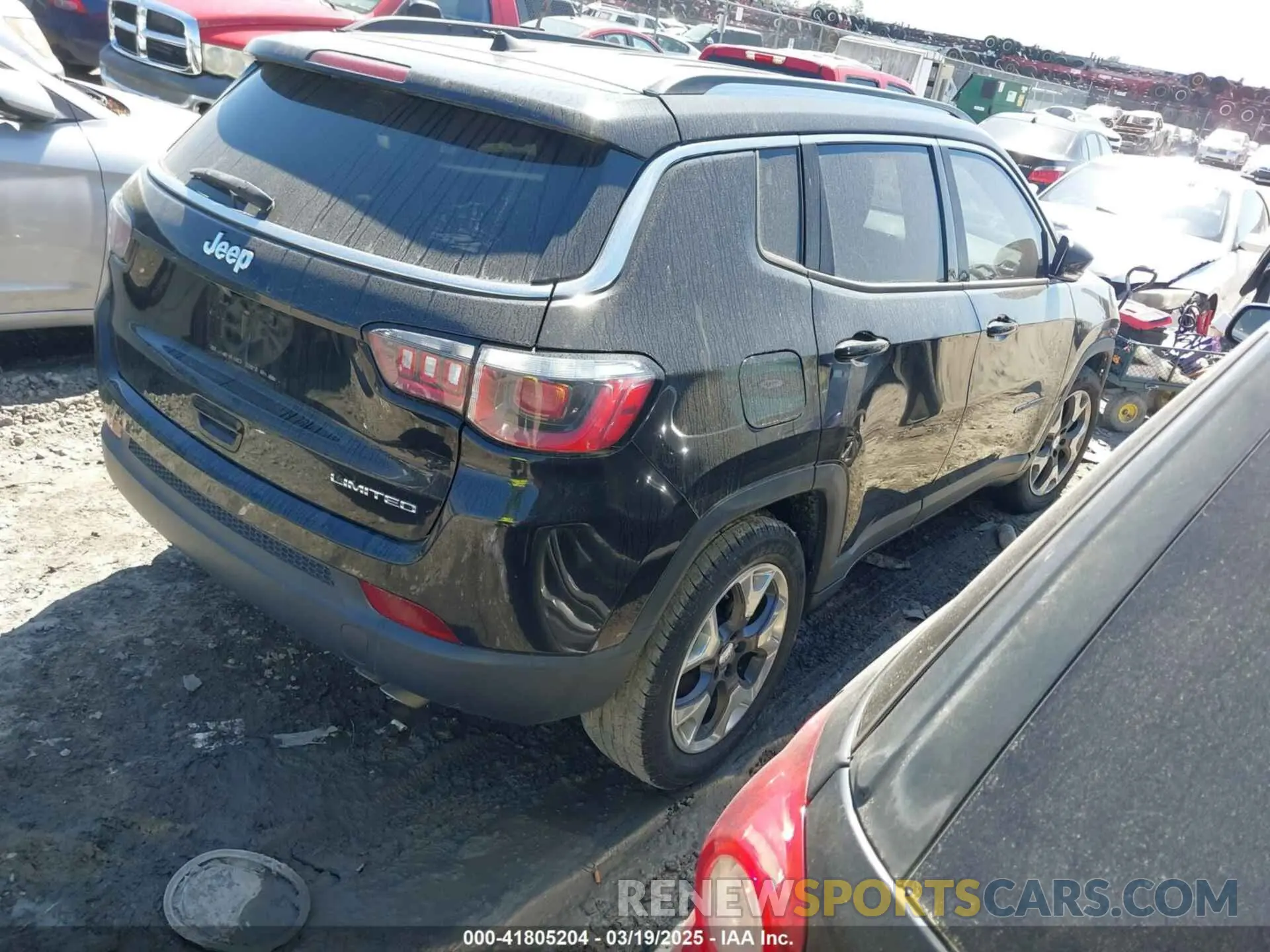 4 Фотография поврежденного автомобиля 3C4NJCCB5KT667265 JEEP COMPASS 2019