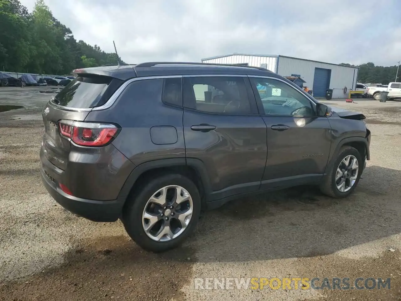 3 Photograph of a damaged car 3C4NJCCB8KT664554 JEEP COMPASS 2019