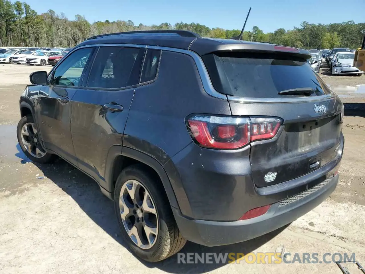 2 Photograph of a damaged car 3C4NJCCB9KT662358 JEEP COMPASS 2019