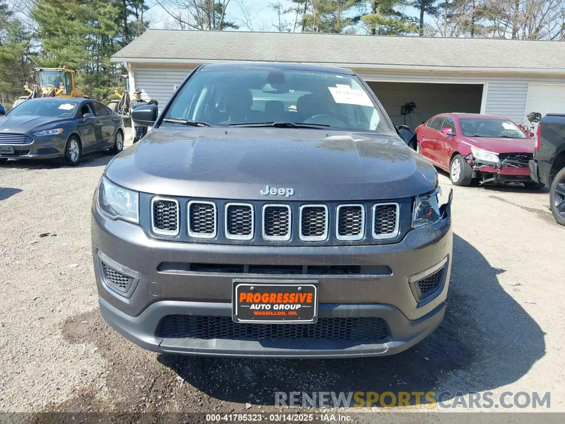 12 Photograph of a damaged car 3C4NJDAB0KT703016 JEEP COMPASS 2019