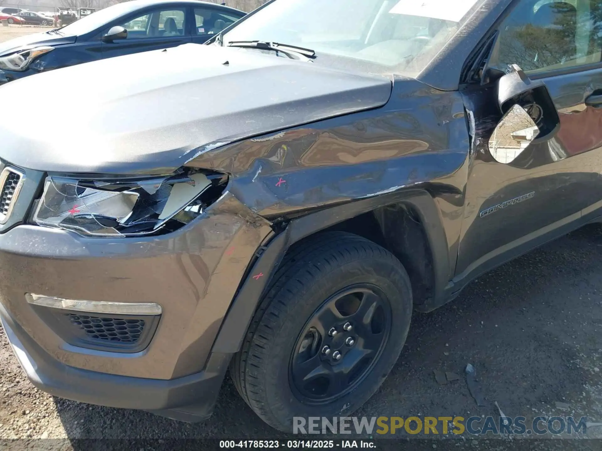 6 Photograph of a damaged car 3C4NJDAB0KT703016 JEEP COMPASS 2019