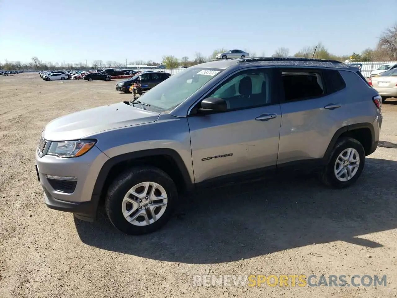 1 Фотография поврежденного автомобиля 3C4NJDAB1KT802816 JEEP COMPASS 2019