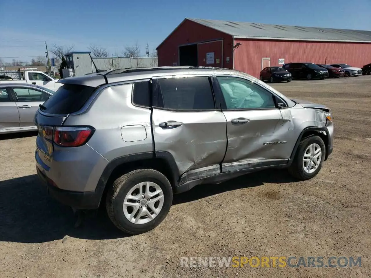 3 Фотография поврежденного автомобиля 3C4NJDAB1KT802816 JEEP COMPASS 2019