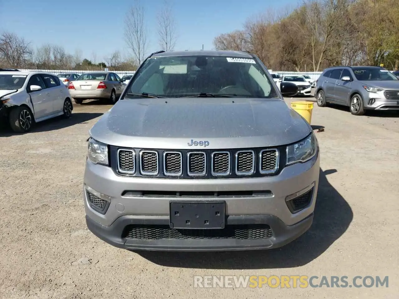 5 Фотография поврежденного автомобиля 3C4NJDAB1KT802816 JEEP COMPASS 2019