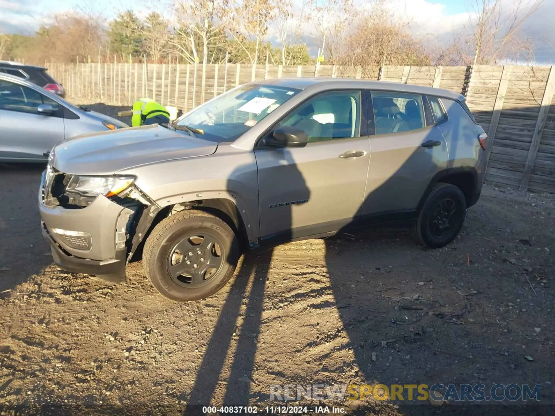 14 Photograph of a damaged car 3C4NJDAB3KT771519 JEEP COMPASS 2019