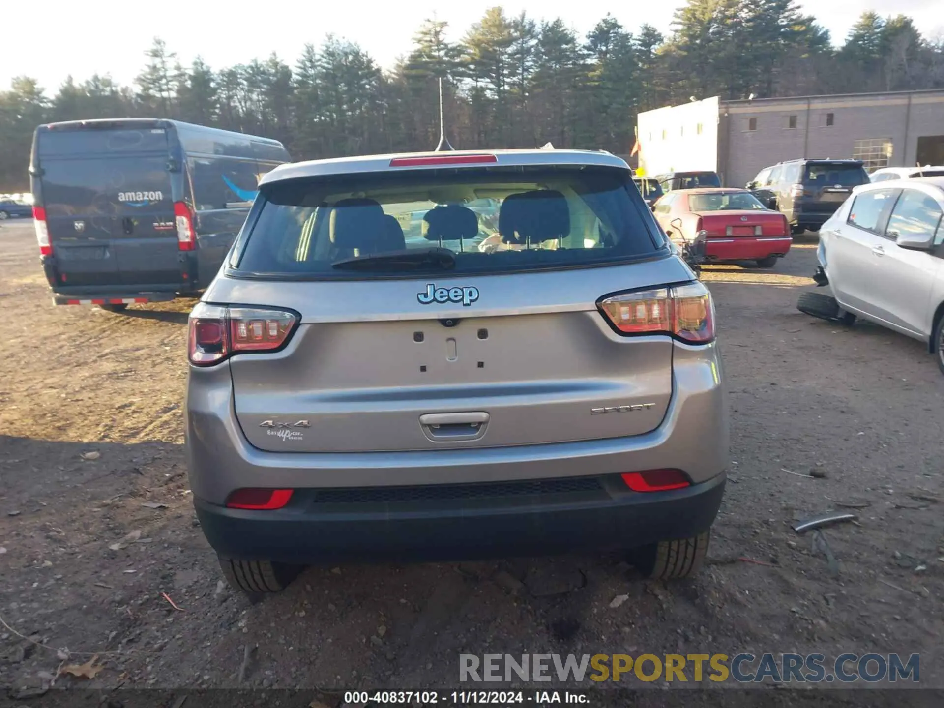 16 Photograph of a damaged car 3C4NJDAB3KT771519 JEEP COMPASS 2019